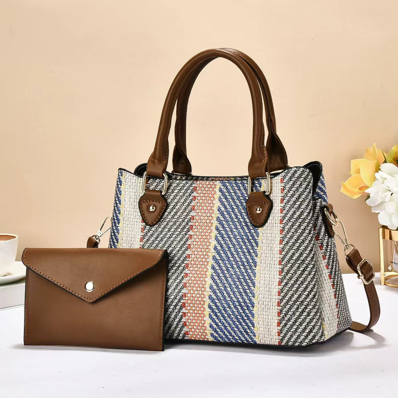 Crossbody torba - gradski stil, PU materijal, horizontalni kvadratni oblik, zatvaranje na zip, unutarnja pretinac sa zipom (PU materijal, horizontalni kvadratni oblik, zatvaranje na zip, unutarnja pretinac sa zipom)