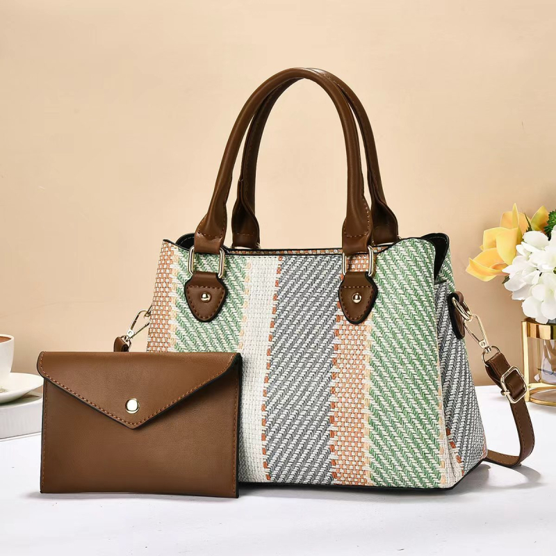 Crossbody torba - gradski stil, PU materijal, horizontalni kvadratni oblik, zatvaranje na zip, unutarnja pretinac sa zipom (PU materijal, horizontalni kvadratni oblik, zatvaranje na zip, unutarnja pretinac sa zipom)