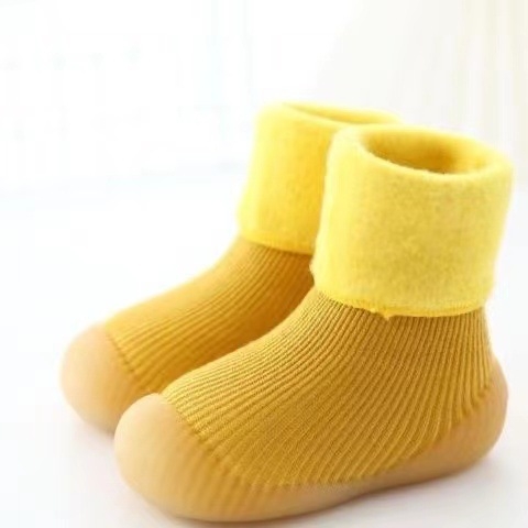 Pantofi pentru bebeluși, pentru primii pași, toamnă-iarnă, talpă groasă și moi, antiderapant, pentru 6–36 de luni