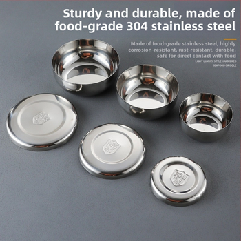 304 rozsdamentes acél élelmiszer-minta doboz, menzára és óvodába, négyzet alakú, 500 ml