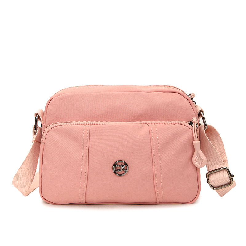 Crossbody torba, Oxford tkanina, horizontalni kvadratni oblik, zatvarač otvor, poliester podstava, laminiran džep sa zatvaračem, Jesen 2025