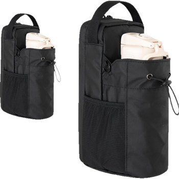 Geantă magnetică pentru sticlă de apă - geantă de umăr portabilă pentru sporturi în aer liber; Material: poliester; Captușeală: poliester; Model: monocrom; Categoria: geantă de sport