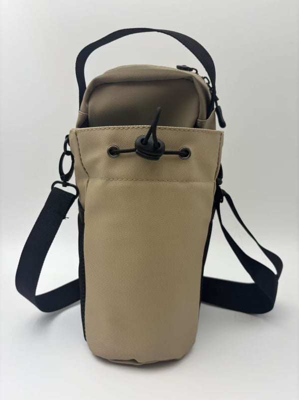 Geantă magnetică pentru sticlă de apă - geantă de umăr portabilă pentru sporturi în aer liber; Material: poliester; Captușeală: poliester; Model: monocrom; Categoria: geantă de sport