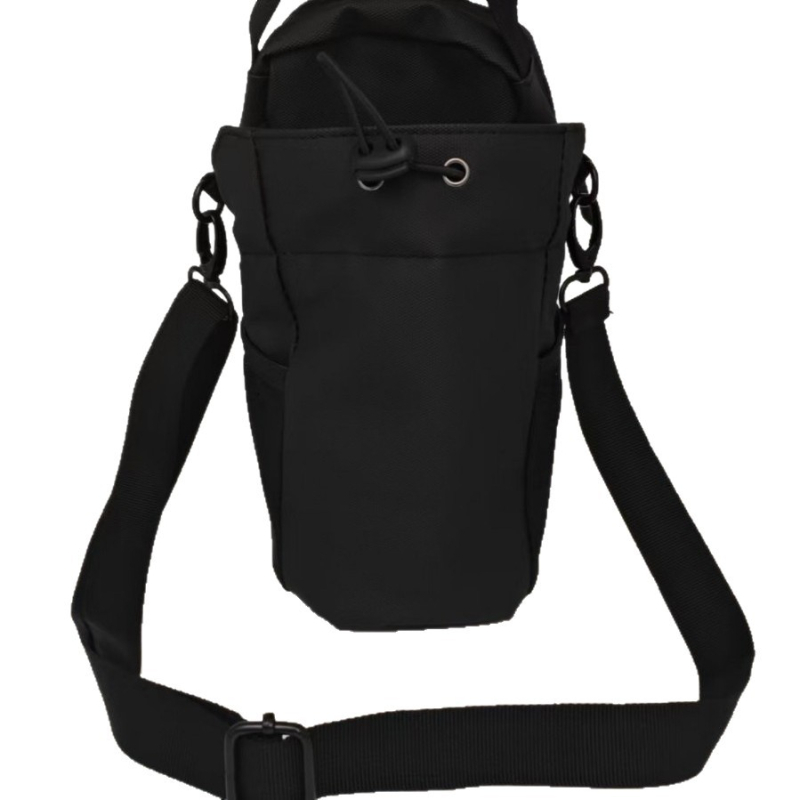 Geantă magnetică pentru sticlă de apă - geantă de umăr portabilă pentru sporturi în aer liber; Material: poliester; Captușeală: poliester; Model: monocrom; Categoria: geantă de sport