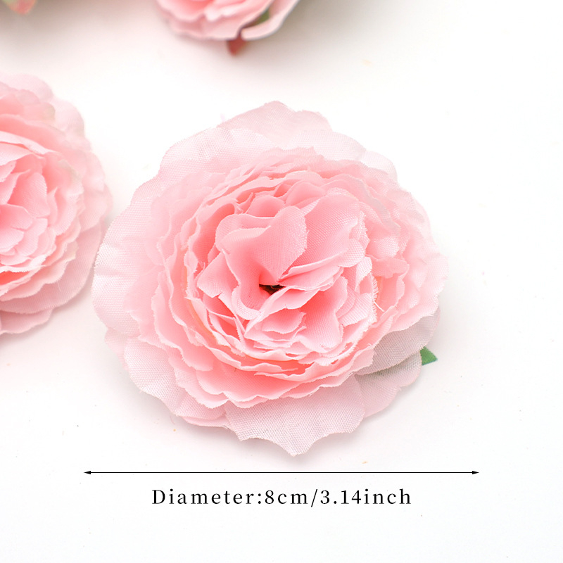 Причесъчен аксесоар с изкуствен пион – DIY ръчно изработено цвете за коса, ретро стил, коприна, Xin chengzhi, височина 8 см, за сватби и фотосесии