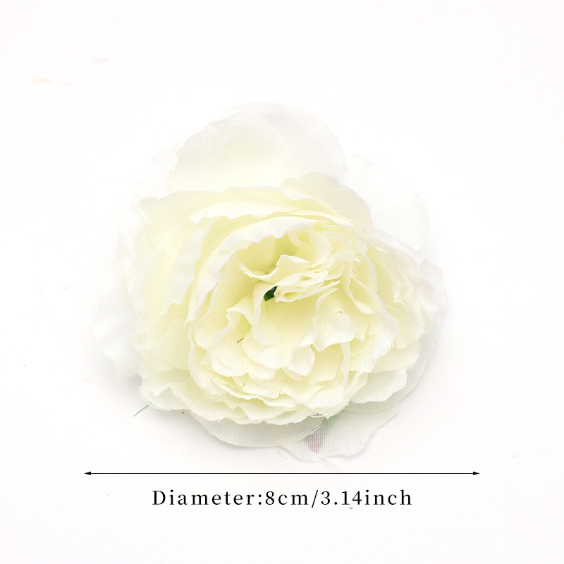 Причесъчен аксесоар с изкуствен пион – DIY ръчно изработено цвете за коса, ретро стил, коприна, Xin chengzhi, височина 8 см, за сватби и фотосесии