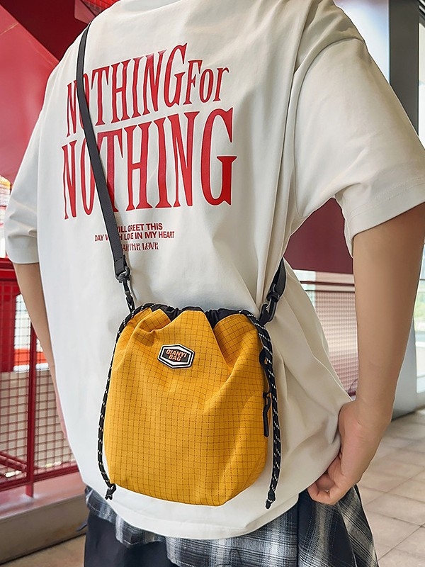 Unisex bucket torba s vrpcom, Oxford platno, unutarnji džep s zatvaračem