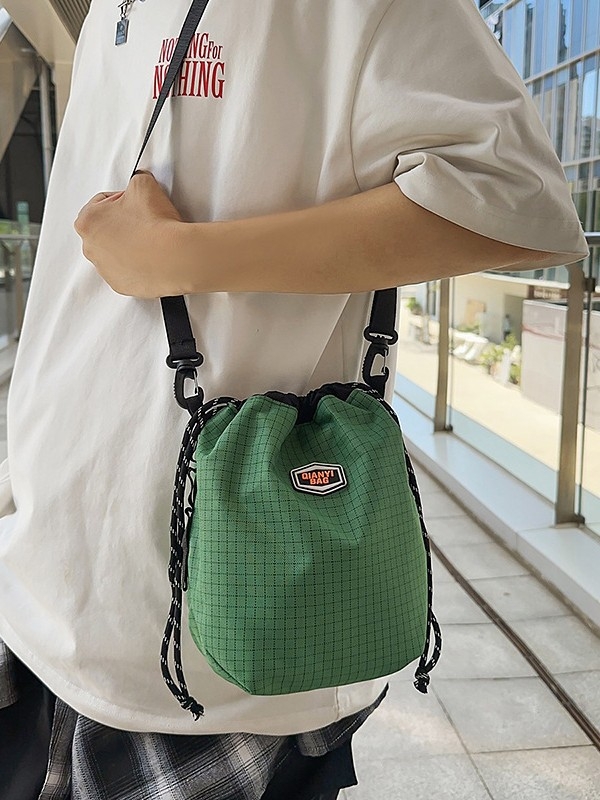 Unisex bucket torba s vrpcom, Oxford platno, unutarnji džep s zatvaračem