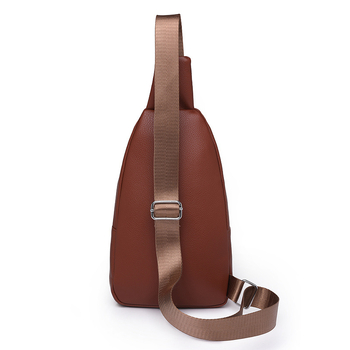 Női PU bőr Crossbody táska – városi egyszerűség, cipzáras záródás, belső poliészter bélés, belső zipzáros zseb