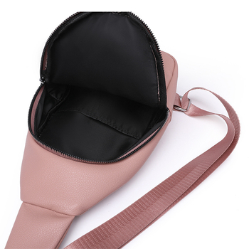 Női PU bőr Crossbody táska – városi egyszerűség, cipzáras záródás, belső poliészter bélés, belső zipzáros zseb