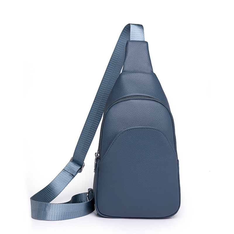 Női PU bőr Crossbody táska – városi egyszerűség, cipzáras záródás, belső poliészter bélés, belső zipzáros zseb