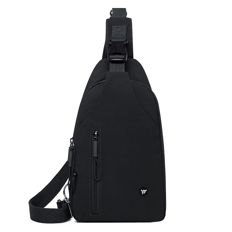 Geantă crossbody Willowstar – nailon, căptușeală poliester, închidere cu fermoar, buzunare interioare cu fermoar și pentru telefon, capacitate mare, stratificată, stil urban minimalist