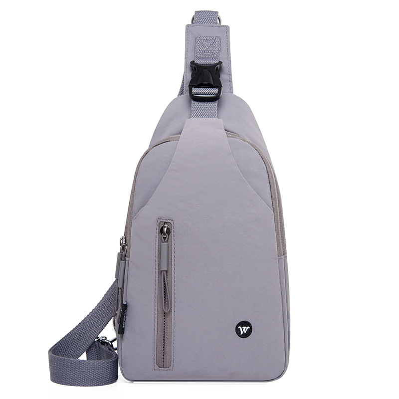 Geantă crossbody Willowstar – nailon, căptușeală poliester, închidere cu fermoar, buzunare interioare cu fermoar și pentru telefon, capacitate mare, stratificată, stil urban minimalist