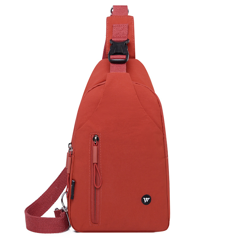 Geantă crossbody Willowstar – nailon, căptușeală poliester, închidere cu fermoar, buzunare interioare cu fermoar și pentru telefon, capacitate mare, stratificată, stil urban minimalist