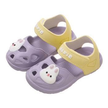 Gyerekeknek szánt sportsandálok, EVA felsőrész és talp, állatmintás, 1–6 éveseknek, gyorsan száradó, Nyár 2023