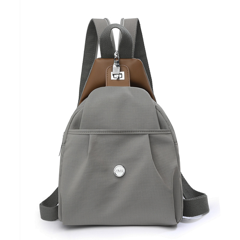 Višenamjenska Chest Bag, gradski minimalistički stil, Oxford platno, zatvaranje na zip, unutarnji džepovi sa zipom i odjeljci, vanjski 3D džep