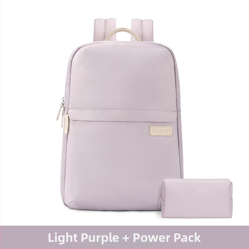 Σακίδιο πλάτης για φορητό υπολογιστή από ύφασμα Oxford, κλείσιμο με φερμουάρ, θήκη για φορητό, πολλαπλές θήκες, αδιάβροχο