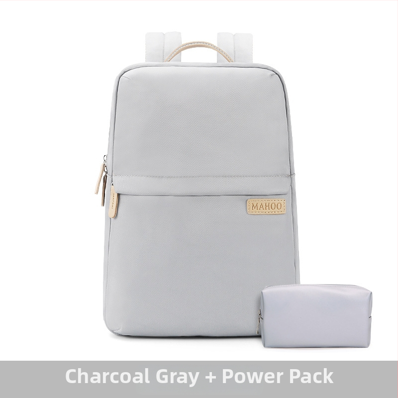 Σακίδιο πλάτης για φορητό υπολογιστή από ύφασμα Oxford, κλείσιμο με φερμουάρ, θήκη για φορητό, πολλαπλές θήκες, αδιάβροχο