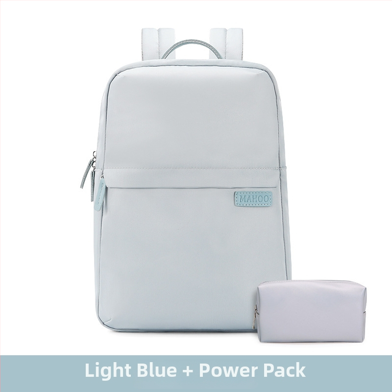 Σακίδιο πλάτης για φορητό υπολογιστή από ύφασμα Oxford, κλείσιμο με φερμουάρ, θήκη για φορητό, πολλαπλές θήκες, αδιάβροχο