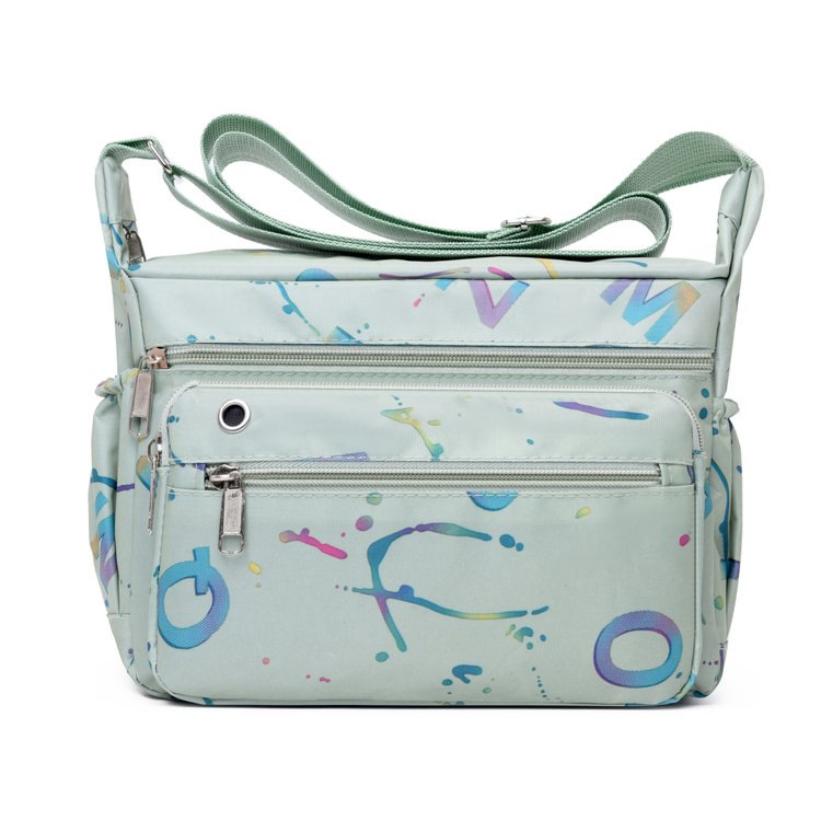 Ženska crossbody torbica s više pretinaca (Oxford platno; za slobodno vrijeme i putovanja; pretinac za mobitel; dimenzije 17×25×9 cm)