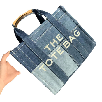 Denim Tote torba - Unisex - Za sport na otvorenom - Unutarnja podstava od platna - Ljeto 2021