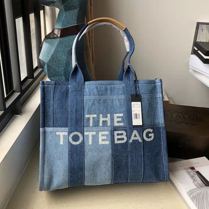 Denim Tote torba - Unisex - Za sport na otvorenom - Unutarnja podstava od platna - Ljeto 2021