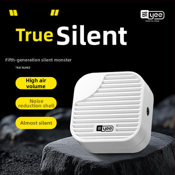 yee Akváriumi oxigénszivattyú – csendes aerátor, 0,5 kg súlyú, otthoni használatra