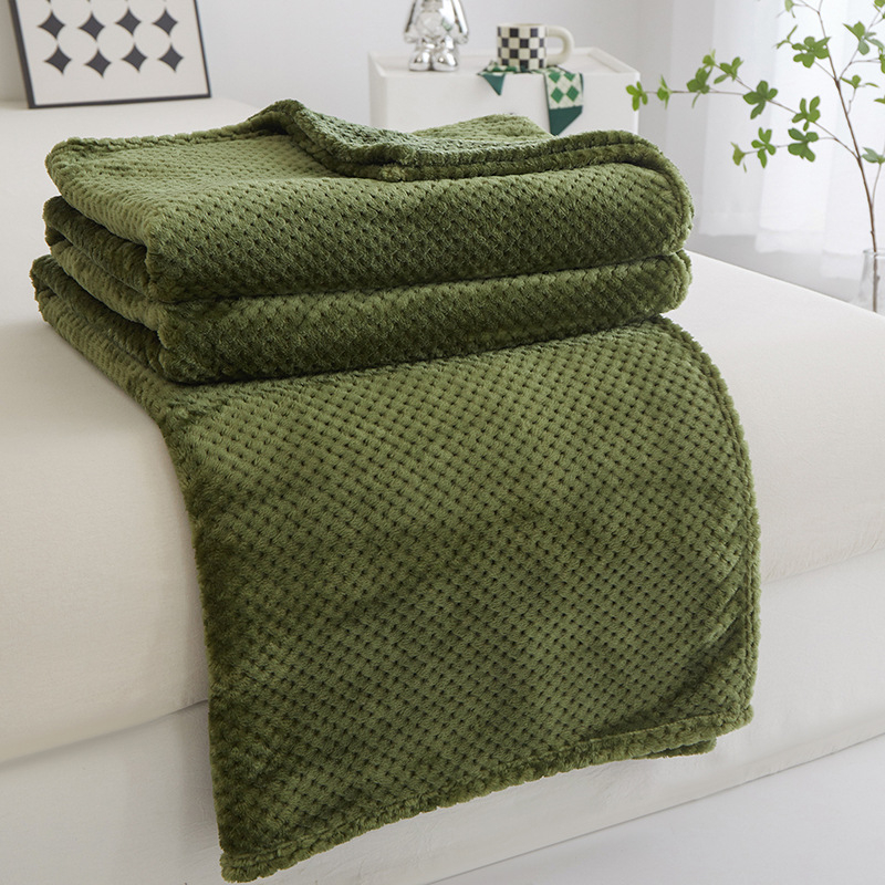 Flanel deka - poliestersko vlakno - ispod 300 g - za sve sezone - moderni minimalistički stil