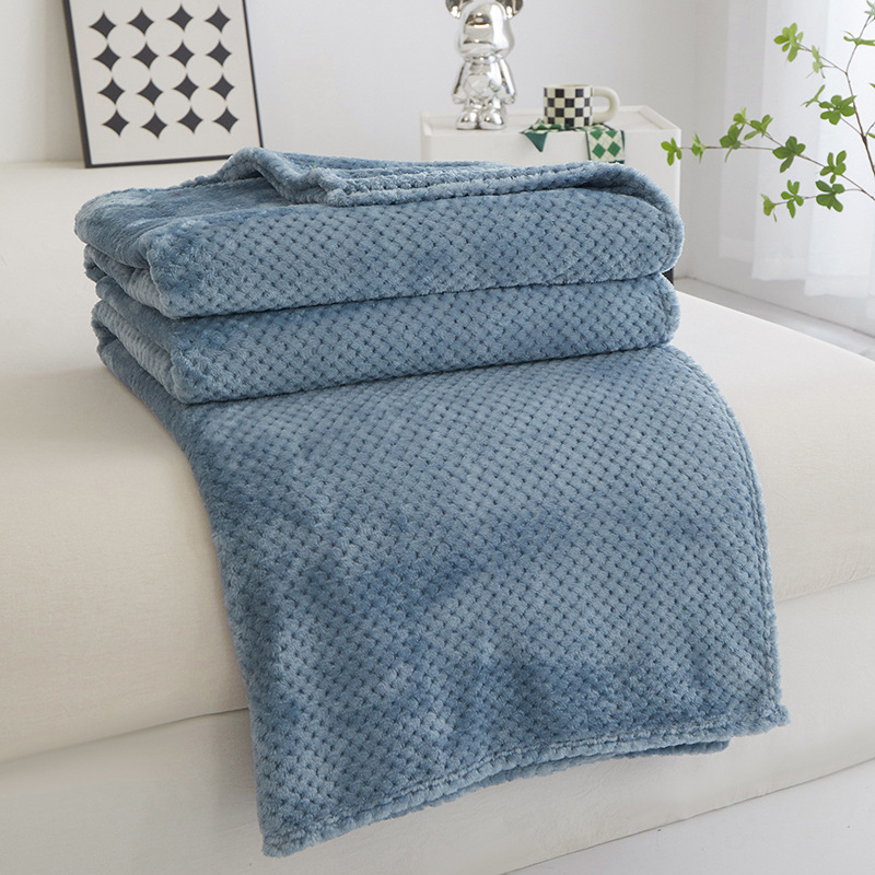 Flanel deka - poliestersko vlakno - ispod 300 g - za sve sezone - moderni minimalistički stil