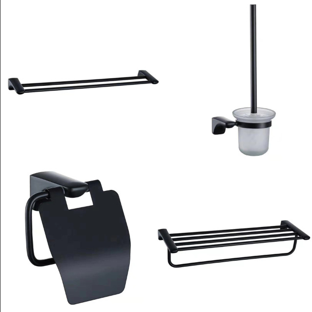 304 rozsdamentes acél törölközőtartó, krómozott felület, 2 réteg, falra szerelhető, perforált telepítés