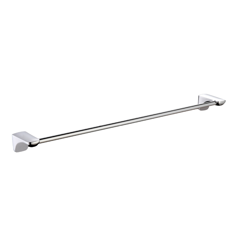 304 rozsdamentes acél törölközőtartó, krómozott felület, 2 réteg, falra szerelhető, perforált telepítés