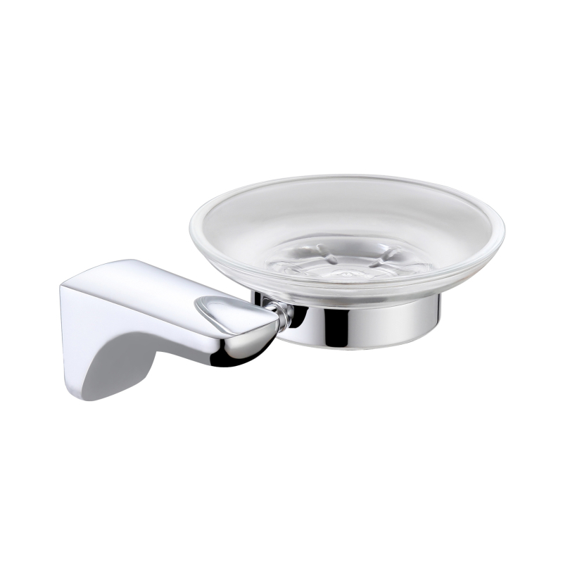 304 rozsdamentes acél törölközőtartó, krómozott felület, 2 réteg, falra szerelhető, perforált telepítés