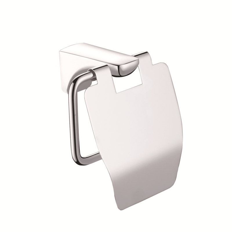 304 rozsdamentes acél törölközőtartó, krómozott felület, 2 réteg, falra szerelhető, perforált telepítés