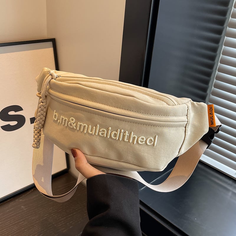 Ženska crossbody torba - Oxford platna, TianCaiYiFei, srednje mekana tekstura, proljeće 2024, za slobodno vrijeme i putovanja