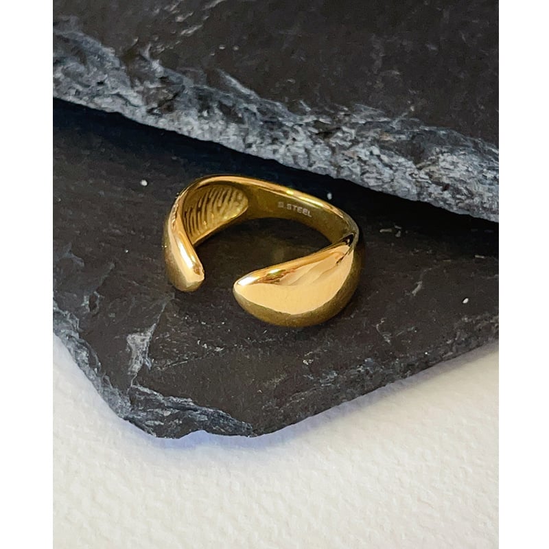 Prsten: običan krug, titan čelik, geometrijski oblik, elektroplatiranje, unisex.