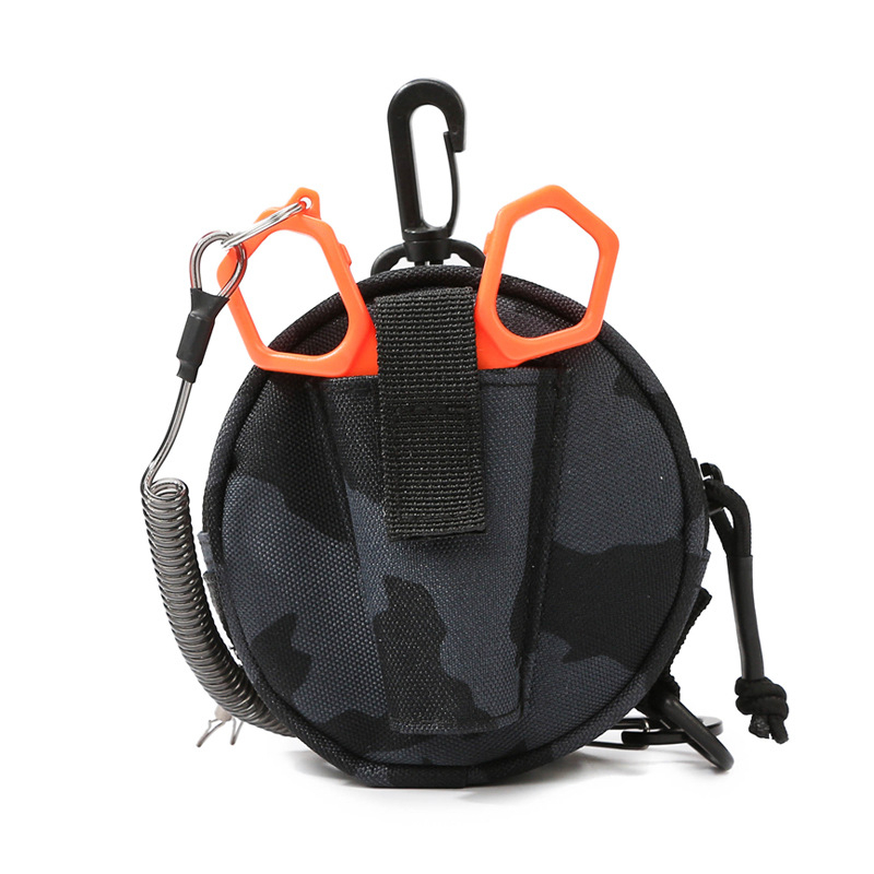 Set za pohranu ribarske linije s škarama i torbicom za vodilnu liniju (Poliester; Čuvanje; Unisex; Outdoor; Pojasna torbica)
