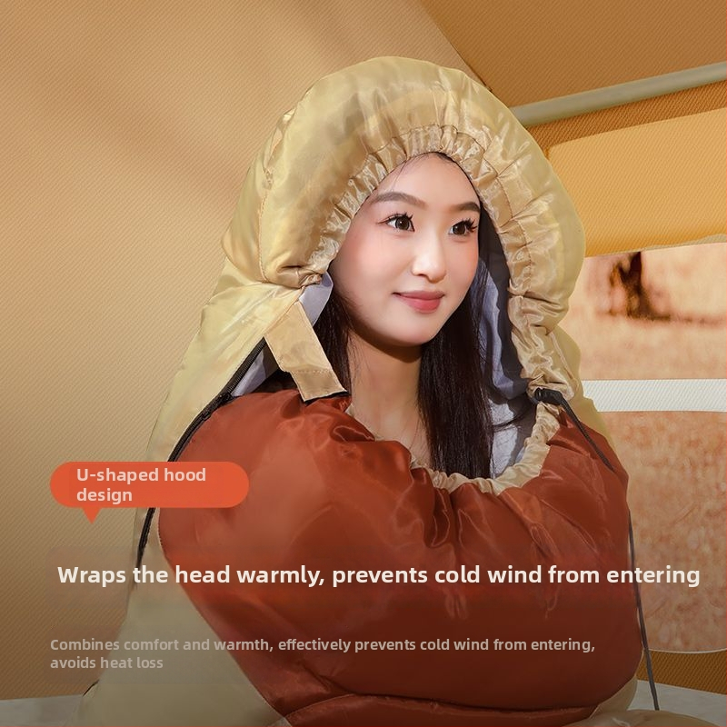 Spací vak pre dospelých, výplň Space cotton, podšívka z polyesterovo-bavlneného materiálu, tkanina bavlna, konštrukcia obálkového typu