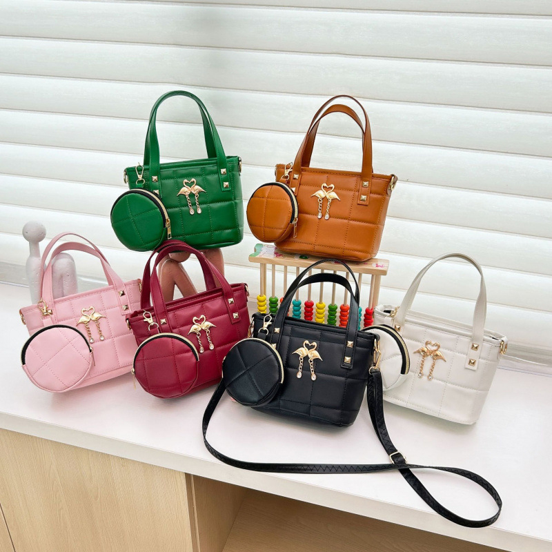 Crossbody bucket torba od PU, zatvarač, poliester podstava, horizontalni kvadratni oblik