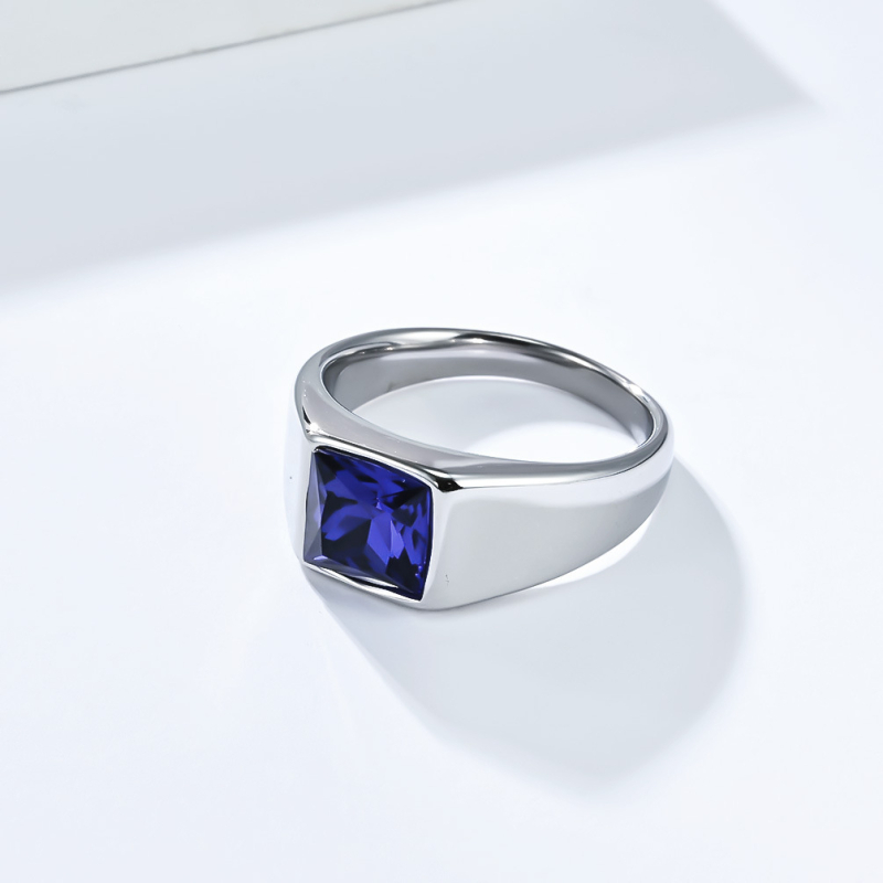 Пръстен от неръждаема стомана, прецизна изработка, персонализиран стил, унисекс