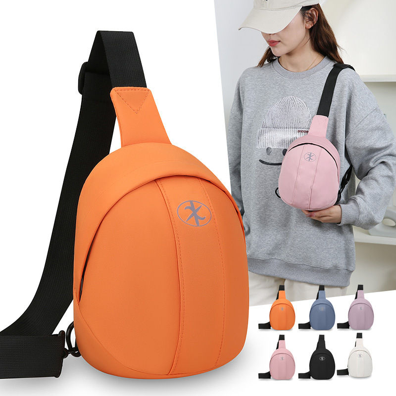 Ženska crossbody torba, Street Trend stil, najlon, podstava od poliestera, zatvarač, džep za telefon