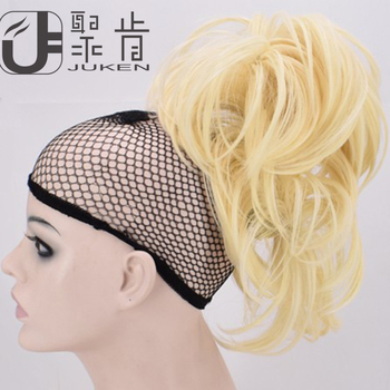 Jukin perika za ponytail – ravna ponytail, visokotemperaturna žica, model 01, mehanizam, za dame, nije za bojanje ili trajnu