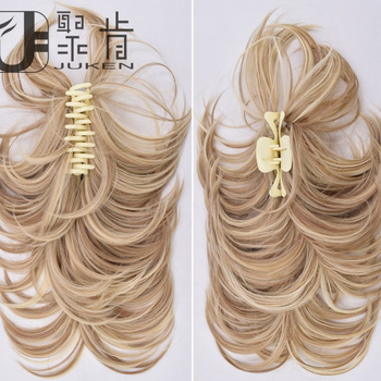 Jukin perika za ponytail – ravna ponytail, visokotemperaturna žica, model 01, mehanizam, za dame, nije za bojanje ili trajnu
