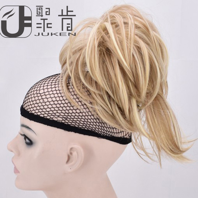 Jukin perika za ponytail – ravna ponytail, visokotemperaturna žica, model 01, mehanizam, za dame, nije za bojanje ili trajnu