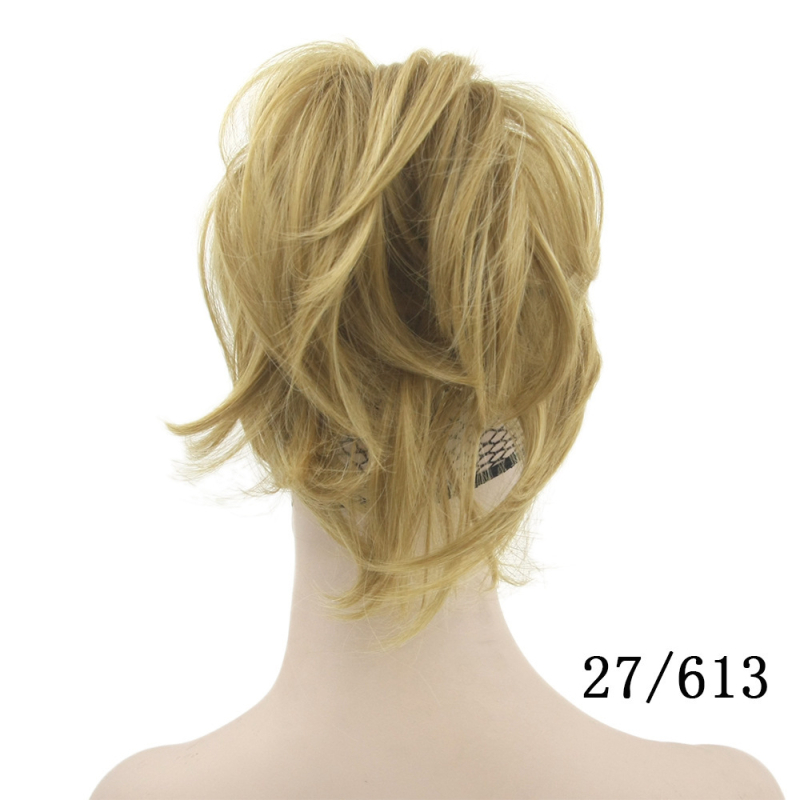 Jukin perika za ponytail – ravna ponytail, visokotemperaturna žica, model 01, mehanizam, za dame, nije za bojanje ili trajnu