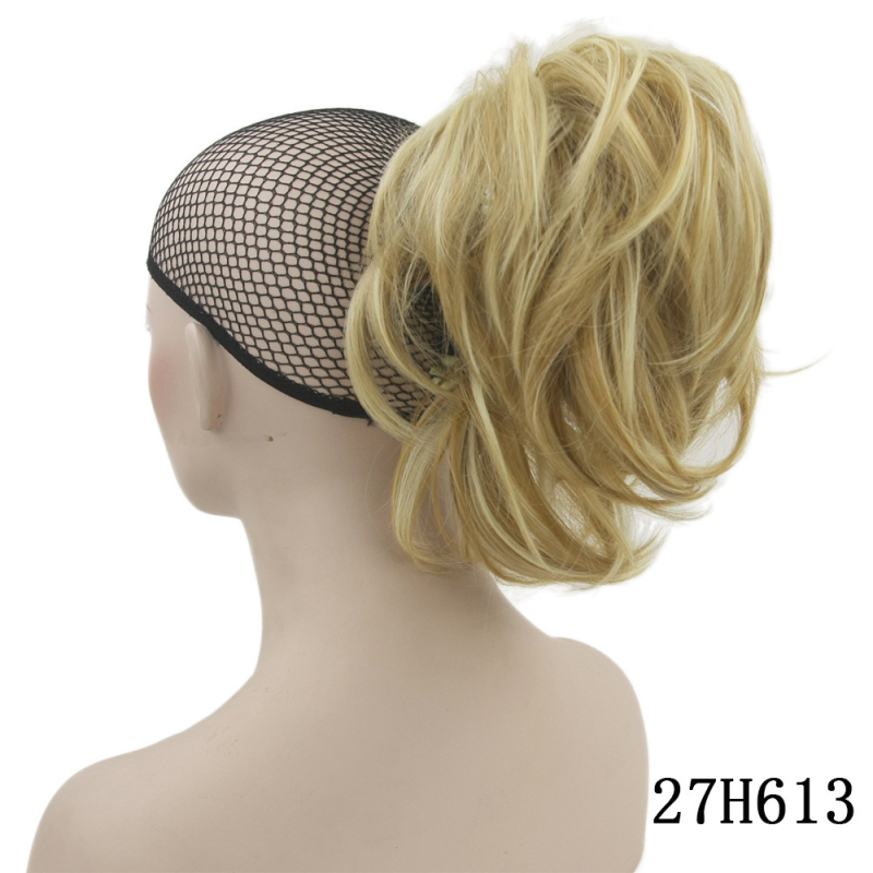 Jukin perika za ponytail – ravna ponytail, visokotemperaturna žica, model 01, mehanizam, za dame, nije za bojanje ili trajnu