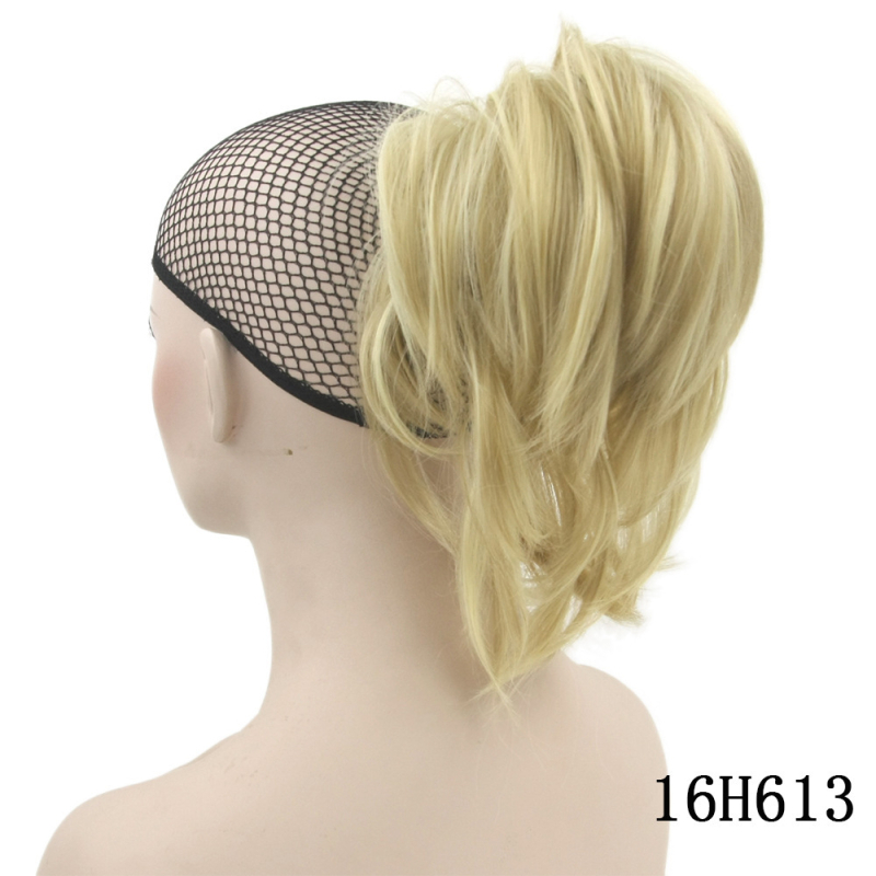 Jukin perika za ponytail – ravna ponytail, visokotemperaturna žica, model 01, mehanizam, za dame, nije za bojanje ili trajnu