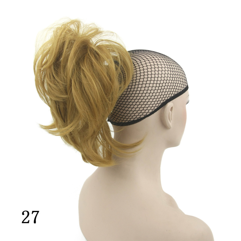 Jukin perika za ponytail – ravna ponytail, visokotemperaturna žica, model 01, mehanizam, za dame, nije za bojanje ili trajnu