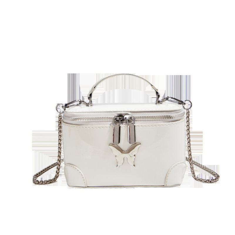 Box torba | gradski minimalist stil, PU koža, oblik kutije, zip zatvarač