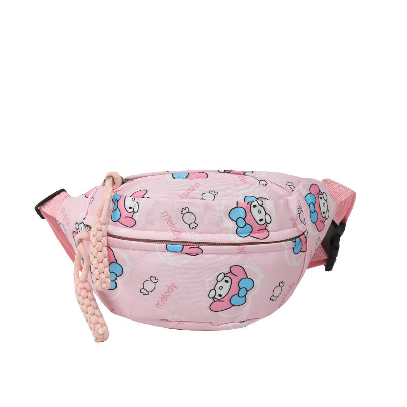 Crossbody / torba oko struka, svježeg i sladak korejskog stila, platnen materijal, zatvaranje na zip, unutarnja podstava od poliestera, laminirani unutarnji džep sa zatvaračem, proljeće 2025