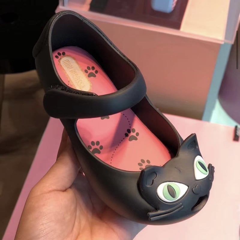 PVC felső részű gyerek hercegnő szandál Velcro-záródással, uniszex 4–12 éveseknek, koreai stílus, tavasz 2023